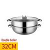 Lilang 32cm Thickened 4-Layer Stainless Steel Steamer Pot