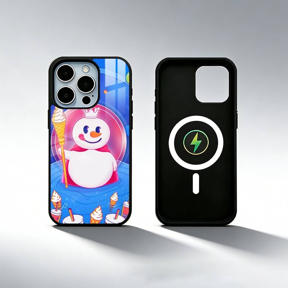 Mixue Bingcheng Phone Case For iPhone17,16,15,14,13,12,11 Plus,Pro Max Magnetic For Magsafe Wireless Charging iPhone11PRO