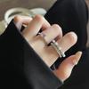 Niche Design, Advanced Sense, Gentle Love, Simple Zircon Ring, Exquisite Fashion, Personalized Index Finger Ring