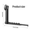 Space Saving Expandable Garment Rack With Practical Aluminum Frame Removable Adhesive Hook For Apartments Dorms