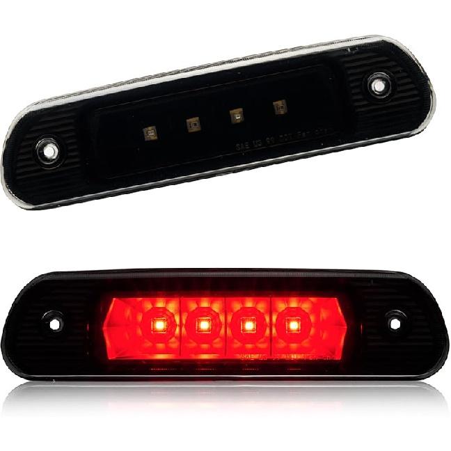 Third 3Rd Brake Light LED For 2004 2005 2006 2007 2008 Ford F150, High Mount Rear Brake Lights Assembly For 04-08 F-150, Waterproof Center Cab Cargo
