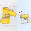 Oxford Cloth Dog Swimwear Life Jacket, High Buoyancy Pet Swim Vest with Chin Rest And Rescue Summer Water Activity Apparel Handle, Adjustable