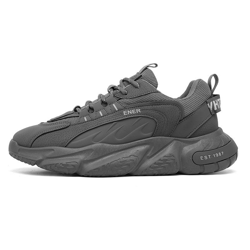 Schuhe Herbst neu Netz Sports Laufschuhe Plateau Freizeit Erhöhend Papa Schuhe
