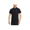 Nike Court Advantage Dri-Fit Mânecă Raglan Logo Uscare Rapidă Respirabil Polo de Tenis Croială Slim Mânecă Scurtă Tricou Bărbați Topuri Negru Alb FZ6908010