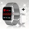 Smart Watch Android Phone 1.44'' Inch Color Screen Bluetooth Call Blood Oxygen/Pressure Monitoring Smart Watch Women Men