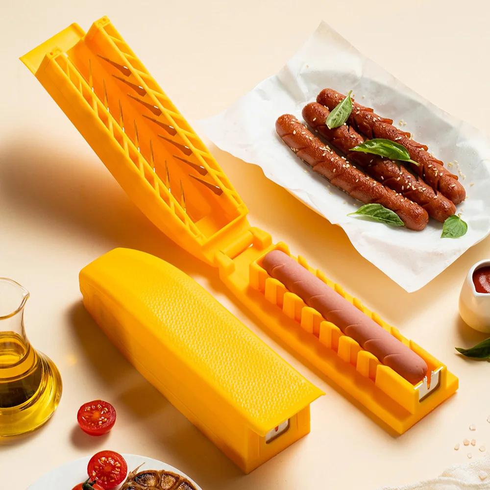Sausage Cutting Machine Kitchen Tools Multifunctional Sausage Cutter DIY Convenient Kitchen Small Tools Cut Knife Household New
