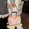 Women's Bag Solid Color Shoulder Bag Lightweight Tote Bag