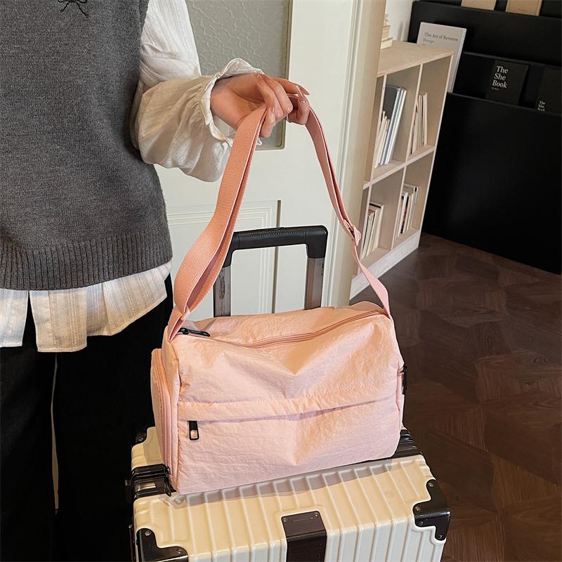 Women's Bag Solid Color Shoulder Bag Lightweight Tote Bag