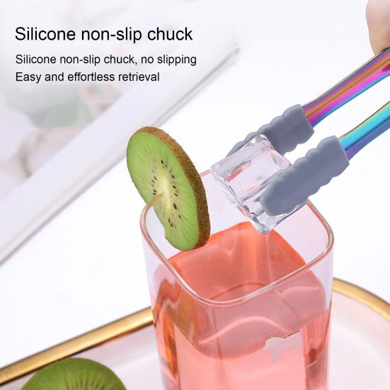 Sugar Clip Safe Ergonomic Dishwasher Smooth Edge Heat Insulation Sugar Tong for Daily