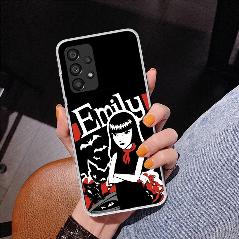 Comics Emily The Strange Phone Case For Samsung Galaxy A17 A16 A15 A14 A13 A57 A56 A55 A54 A53 A37 A36 A35 A34 A33 A26 A25 A24 A