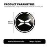 Car Wheel Center Hub Caps Badge Sticker Emblem Decals Accessories For Xiaopeng Xpeng G6 G9 G3 P7i X9 2023 2024 2025 P5 P7 N5 P7