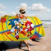 Anime S-SonicS H-HedgehogES Big Microfiber Beach Towels Quick Dry Towel Sand Beach Towels Pool Towel For Travel Swim Pool Yoga