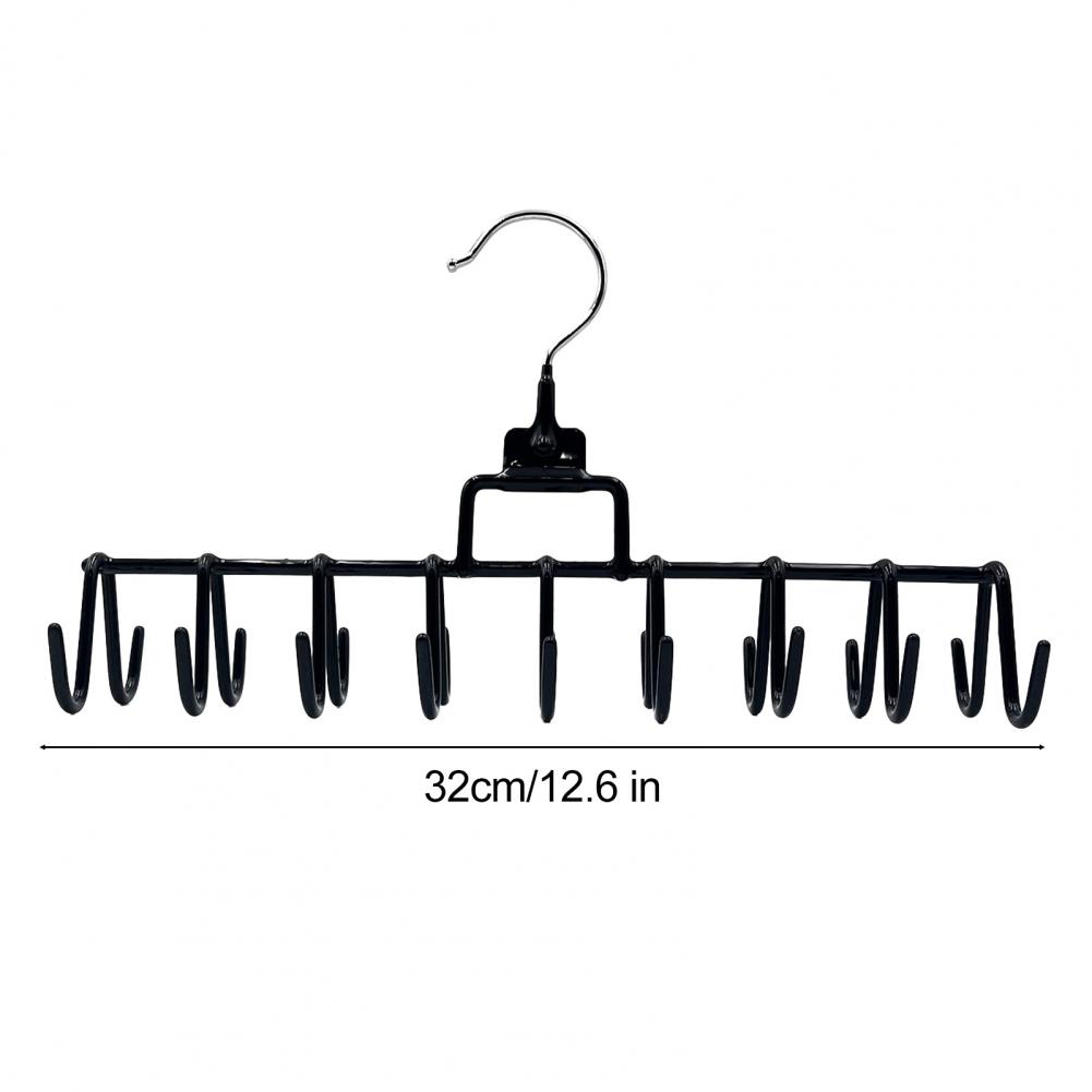 Over Door Hook Hanger Multi Hook Wardrobe Organizer 18-hook Over Door Organizer Rack Rotating Multifunctional Clothes Hanger