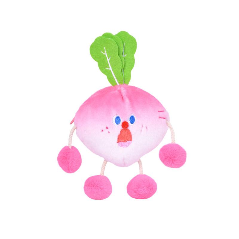 And Soft Cuddly Cartoon Vegetable Plush Coin Purse Keyring For Everyone