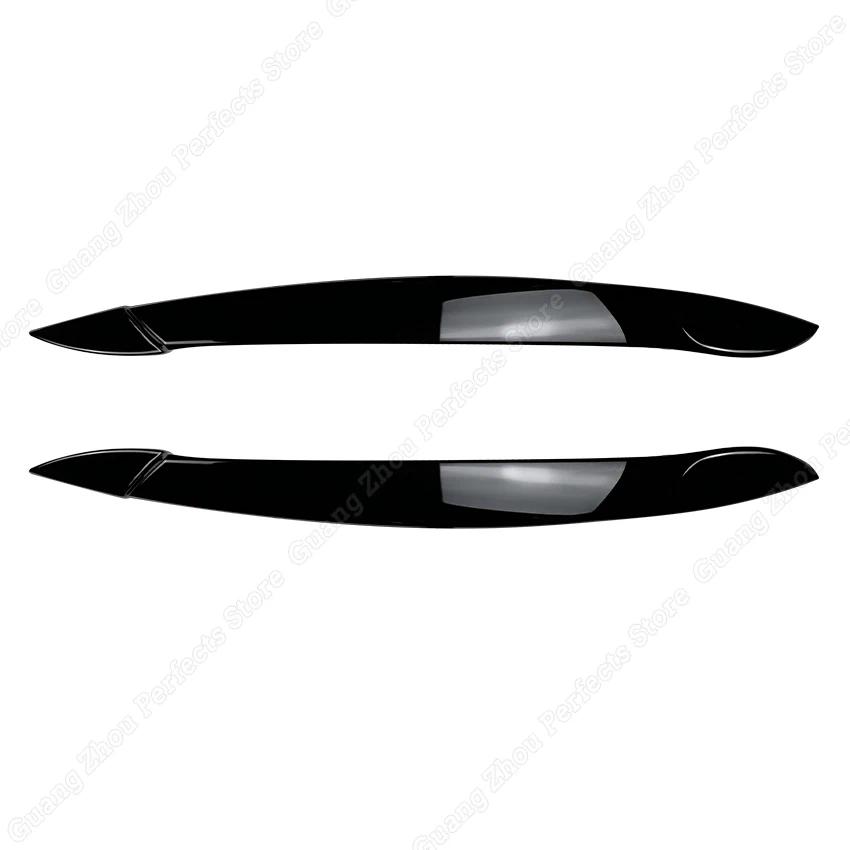 Autocollant Sourcil Paupière de Phare de Voiture pour BMW X5 E70 30d 48i 30i 35d 40d 30d 50i 35i M50d 2006-2013 Cache Lampe Garniture Kits Carrosserie