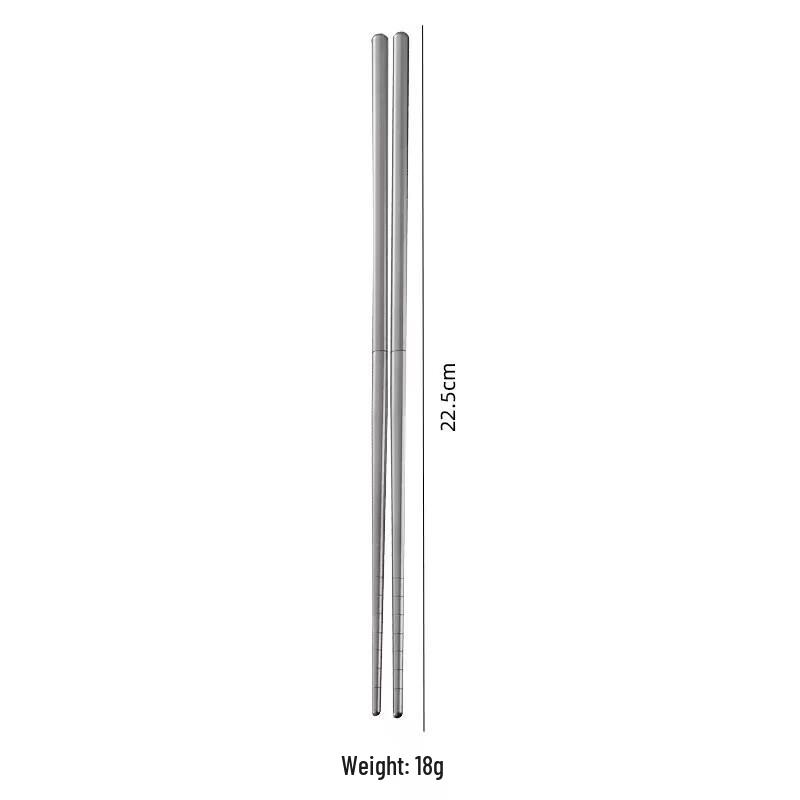 

Ru Han Minimalist Portable 304 Stainless Steel Chopsticks