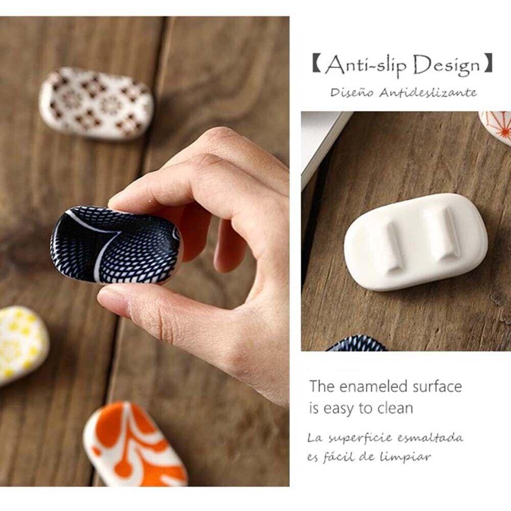 Household Bracket Underglaze Colored Ceramics Chopsticks Stand Portable Chopstick Holder