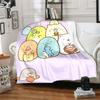 1pc Blanket Sumikko Gurashi Print Design, Lightweight Blanket for Sofa, Bed- Soft &Warm, Gift for All Seasons like Christmas, Halloween