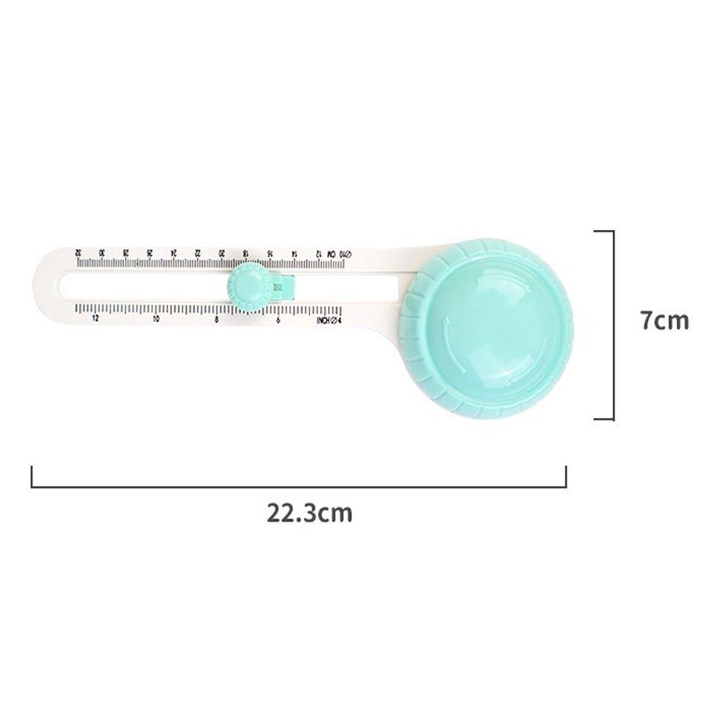 Circle Shape 360° Rotary Circle Cutter Safe Round Cutting Tool Circular Paper Cutter Cardstock