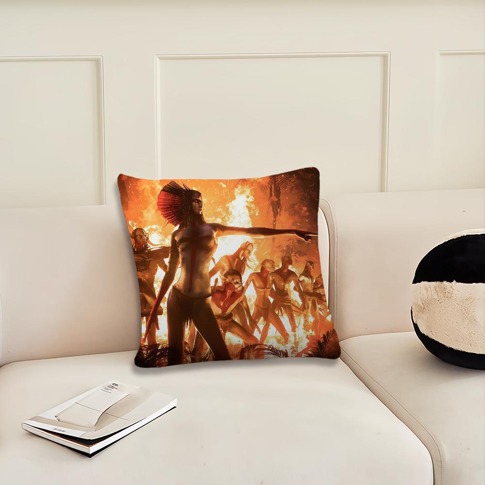 Movie A-vatar 3 Fire and Ash cool cushion cover Pillow Cover Decoration Room Home Sofa living Office Car Nordic Simplicity