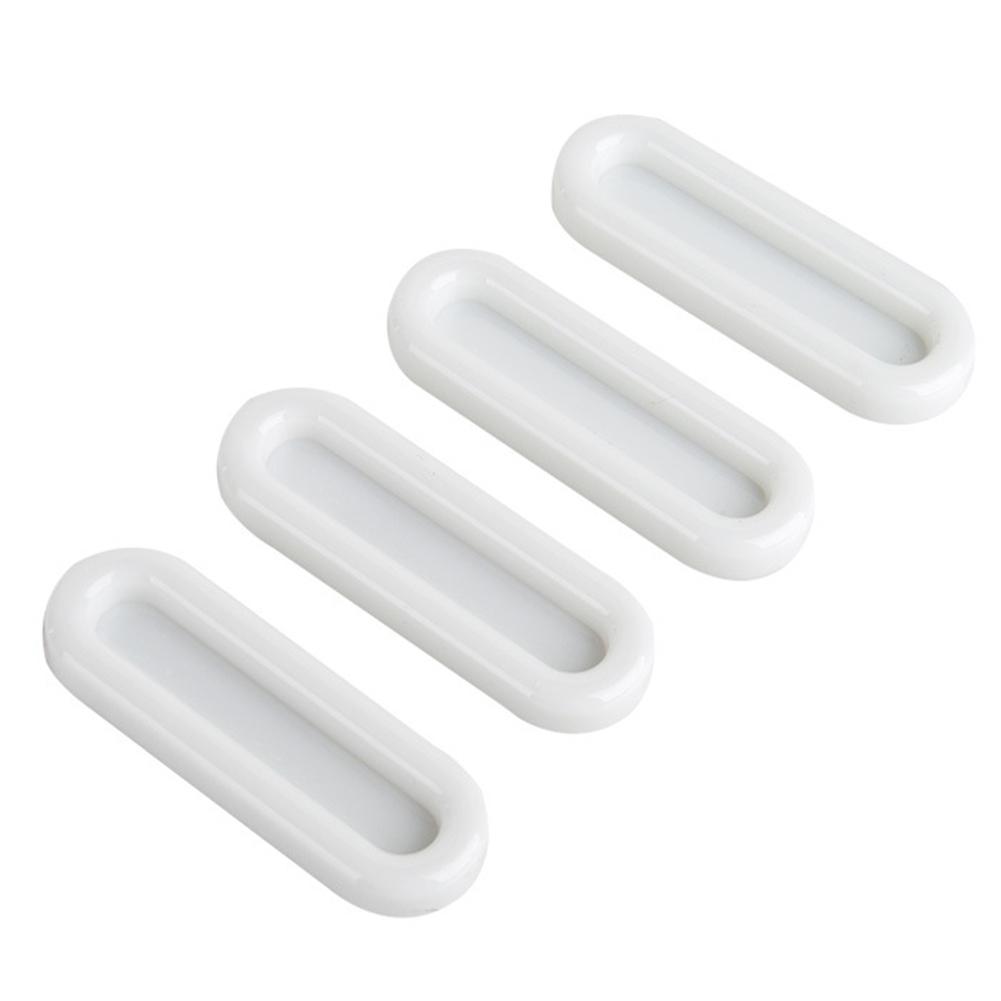2Pair Door Handles for Cabinets Wardrobes Glass Drawers Plastic Material Suitable for Various Furniture Applications