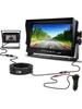 Universal 7-inch In-car LCD Display with Sun Visor and Rearview Screen for Trucks Digging Machine Agricultural Vehicles Touring Car