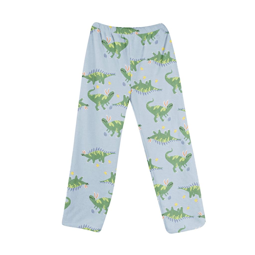 Anime Pajama Pants Sleepwear Casual Drawstring Elastic Waist Pants Comfy Straight Yoga Loose Trousers