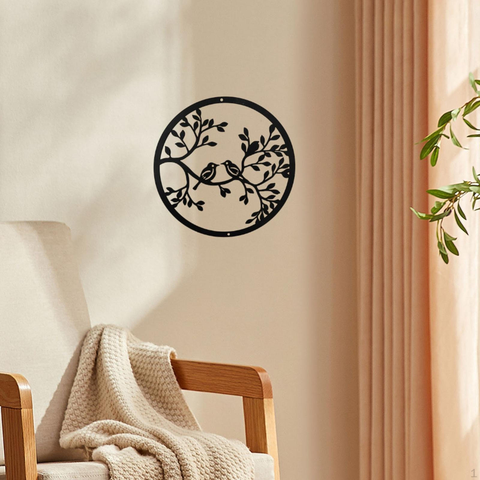 

Металлический настенный декор, подарок на новоселье, декоративное современное искусство для столовой, магазин Bird