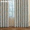 1 Stück NAPEARL Vorhänge im europäischen Landhausstil mit frischem Gänseblümchenmuster, Vollverdunkelungsvorhänge für Schlafzimmer, Wohnzimmer, Balkonfenster zur Heimdekoration
