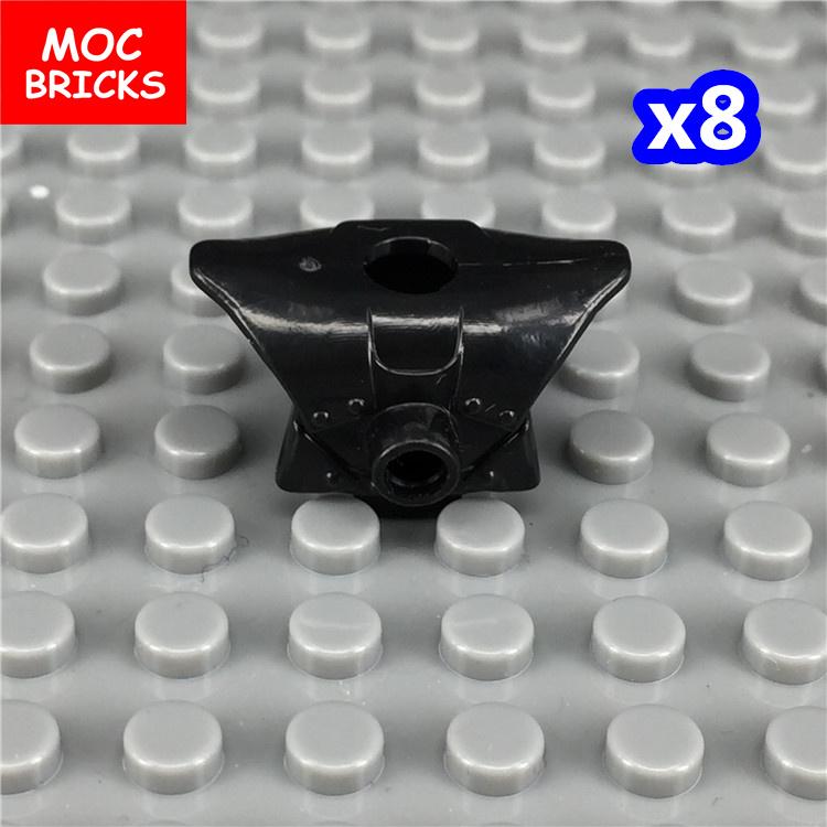 MOC Bricks Black Sword Shield Spear Halberd Helmet Medieval Knights Rome Action Figure Educational Building Block Gifts