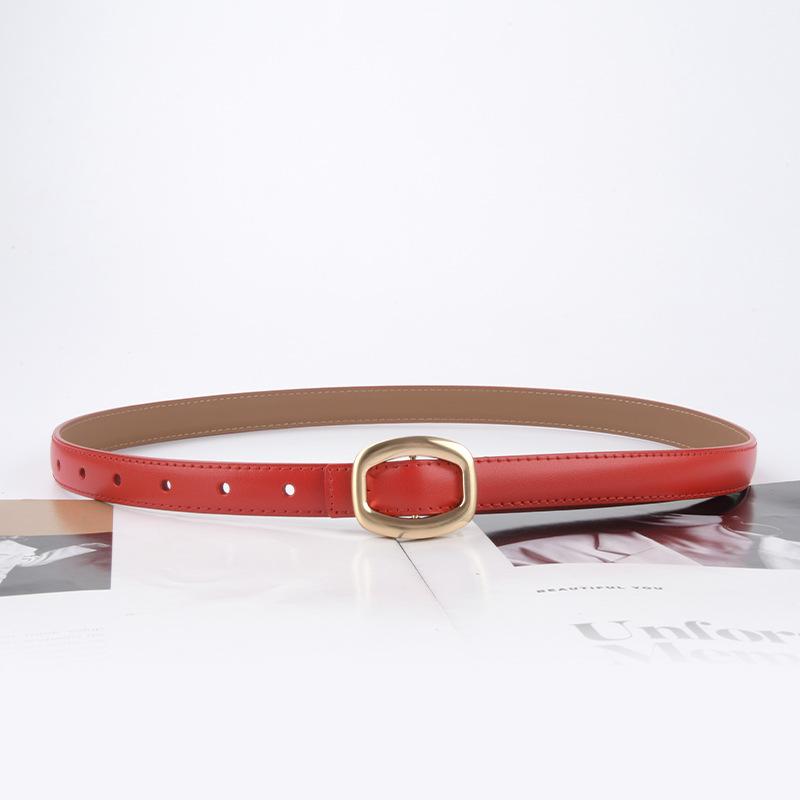 Women'S Leather Women'S Belt Simple Casual Pants Jeans Decoration Women'S Bf Style