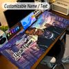 Tapete de Mouse Grande Travis Scott Nome Personalizado Texto Personalizado Tapete de Mesa Antiderrapante Pad para Jogos
