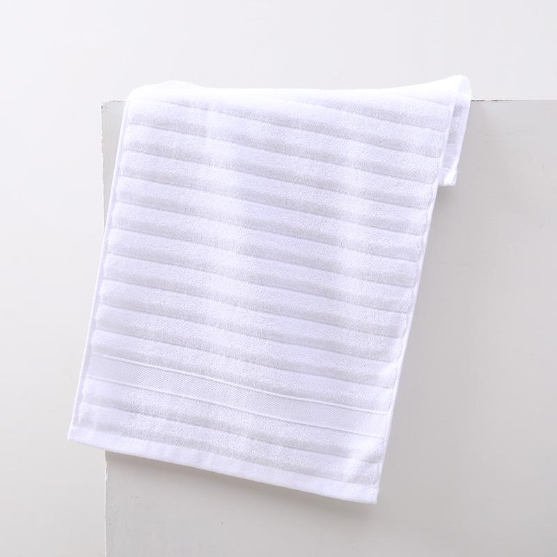 Thickened Pure Cotton Embroidered Bath & Face Towel - Highly Absorbent, Perfect for Home Use or Gifts