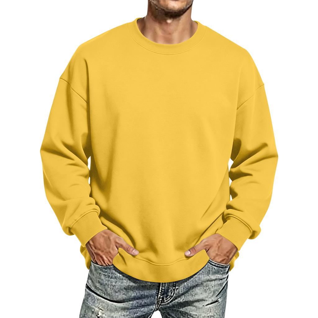 Unisex Long Sleeve Neck T-Shirt Couples Casual Sports Top for Men and Women