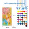 Zhenglin Erasable Colored Pencils – 24, 36, and 48 Color Sets for Children and Students Drawing and Coloring.
