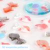 Japan Goldfish Epoxy  Glue Sticker Phone Case Sticker Diary Notebook Decoration Creative Gifts