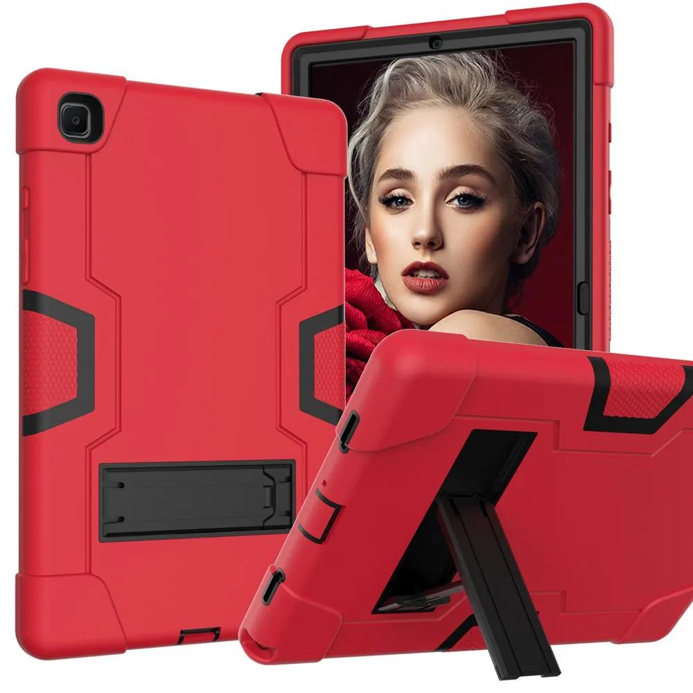 For Samsung Galaxy Tab A7 10.4 inch SM-T500 T505 case silicone+PC Shockproof Stand Tablet Cover for Samsung SM-T503 T509 10.4"