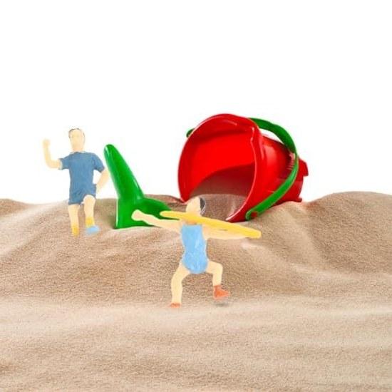 12-piece plastic miniature human figure set safe odorless props garden layouts usable school projects party decorations.