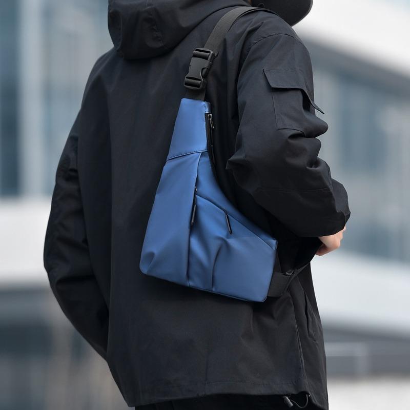 Gurt - Lässige Brusttasche für Herren, Ideal für Outdoor-Aktivitäten, Pendeln, Reisen 1 Stück Anti-Diebstahl Dreieck Crossbody-Tasche mit verstellbarem