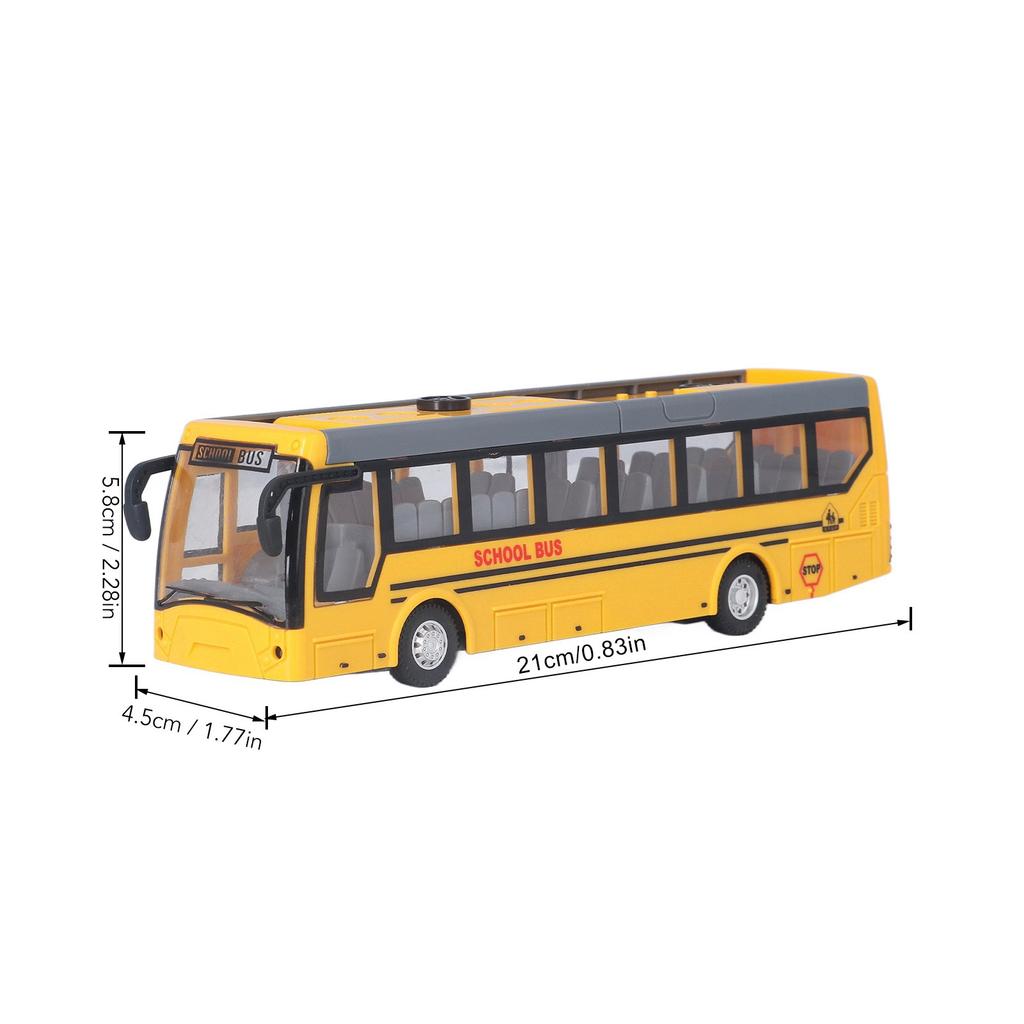 Remote Control Bus High Simulation All Directions Driving Re Able RC School Bus for Children