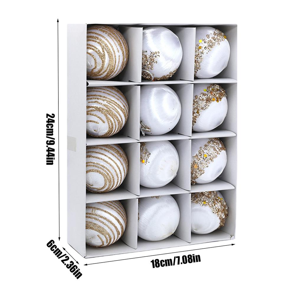 Velvet Christmas Ornaments Balls 12 Pieces Velvet Ball Christmas Ball Ornaments Elegant Soft Christmas Balls For Christmas Trees