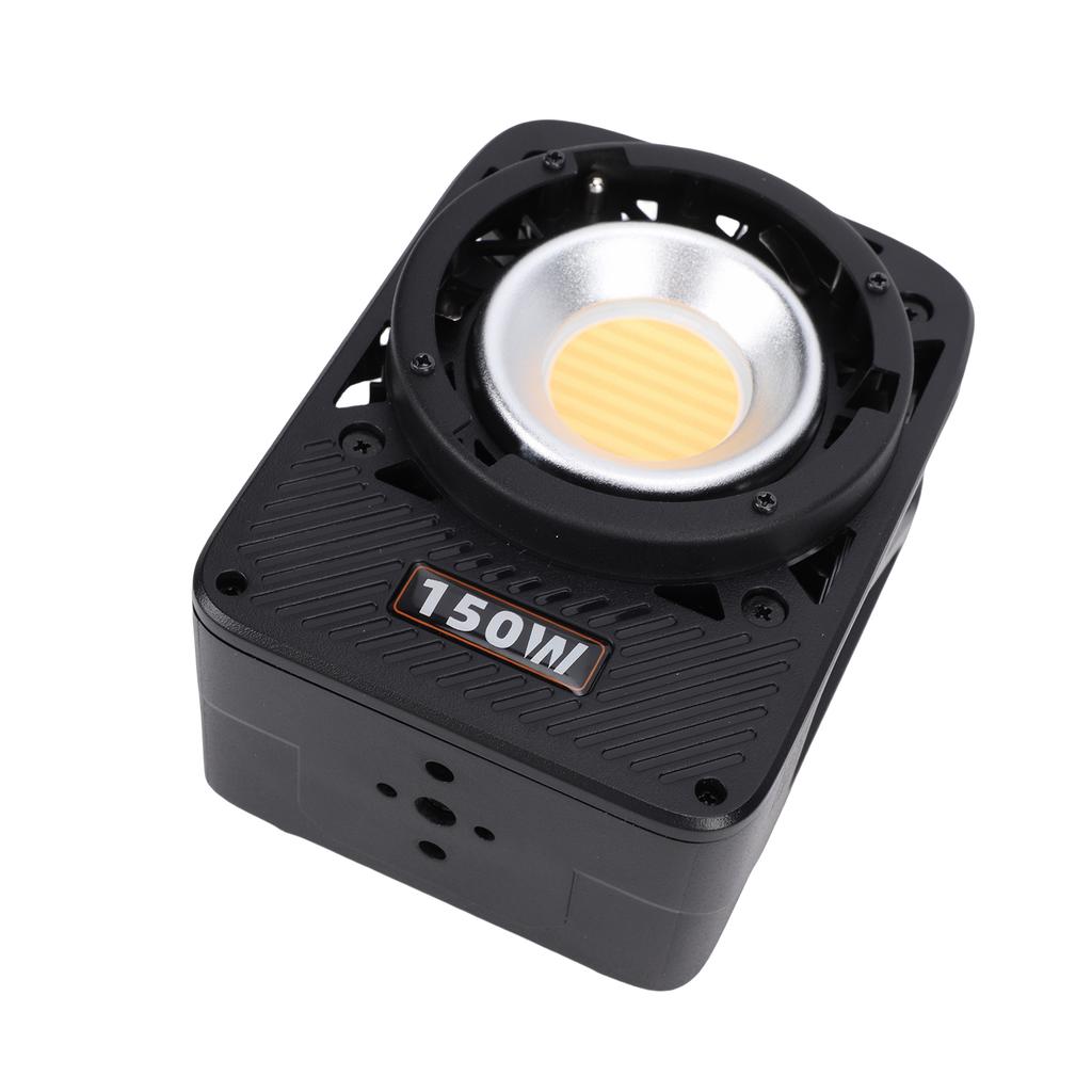 150W COB LED Video Light APP Control 13300lux 2700K 6500K Bi Color Camera Light with Reflector for Photography