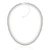 Lunne Silver 925 Two-Way White Gray Pearl Necklace #Lsn51