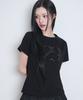 ILLIGO 129 Logo Patch T-Shirt Deep Black