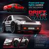 GTR Model AE86 RC Drift CAR With LED Light 4WD 2.4G Radio Remote Control Cars Professional Racing Toys for Children Gifts