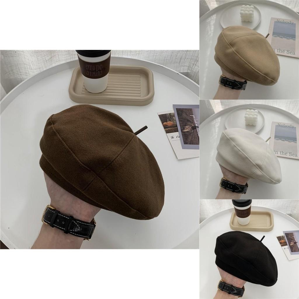 Warm And Fashionable Winter Wool Beret For Women Sweet And Style Cute
