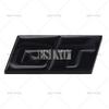 Car Styling 3D GT Sport Metal Zinc Alloy RearTrunk Fender Adhesive Badge Body Tailgate Displaceme Decorative Emblem
