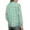 Plaid Print Classic Shirt, Casual Button Front Long Sleeve Shirt, Women's Clothing