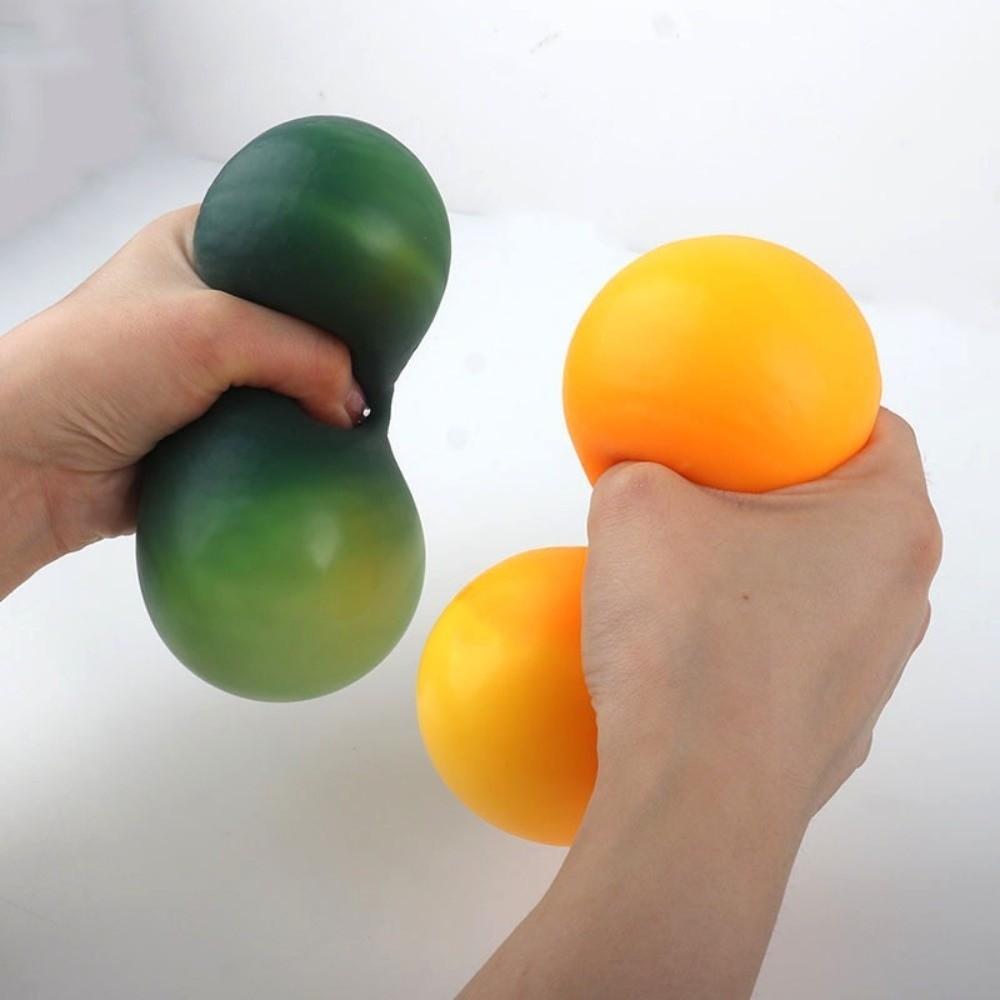 Realistic Simulation Pumpkin Squishy Toy Sensory Design Fruit Squeeze Toy Halloween Decor
