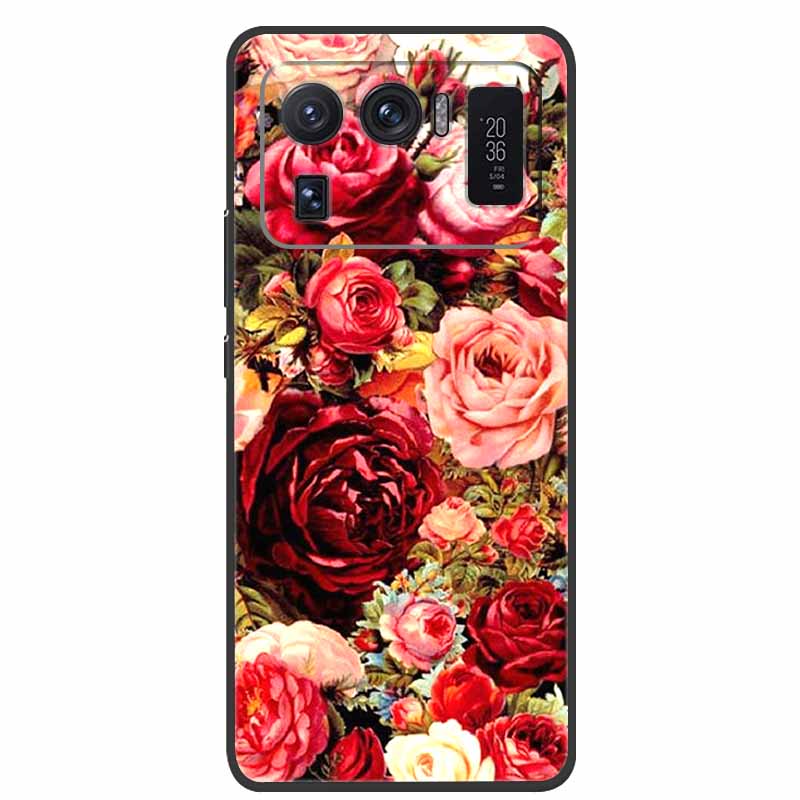For Xiaomi Mi 11 Ultra Case 6.81 Shockproof Soft silicone TPU Back Cover Cases For Xiaomi11 Ultra Phone fundas Mi11 Ultra Cute